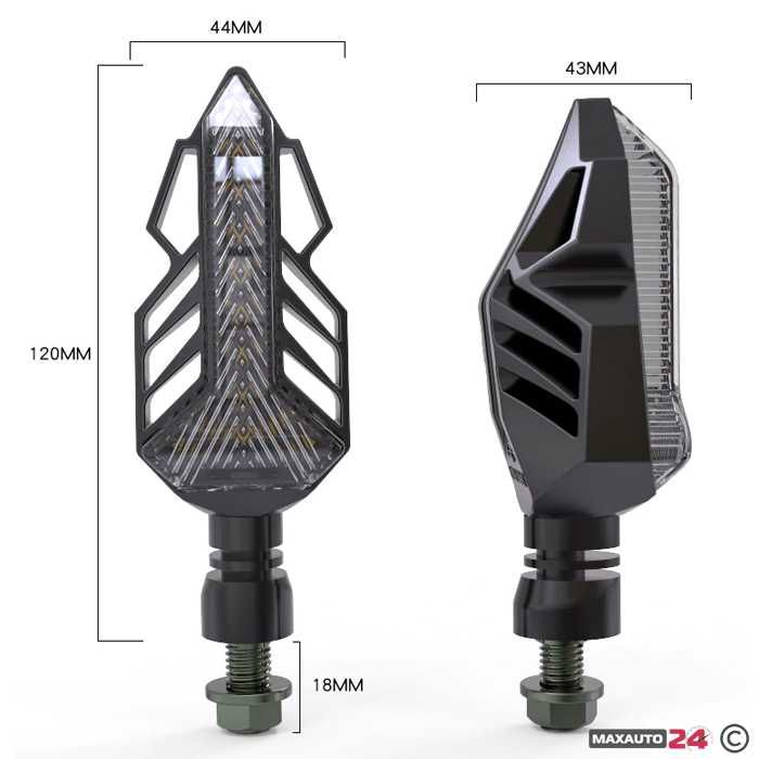Лед Мигачи за Мотор Мото Мотоциклет АТВ Нови