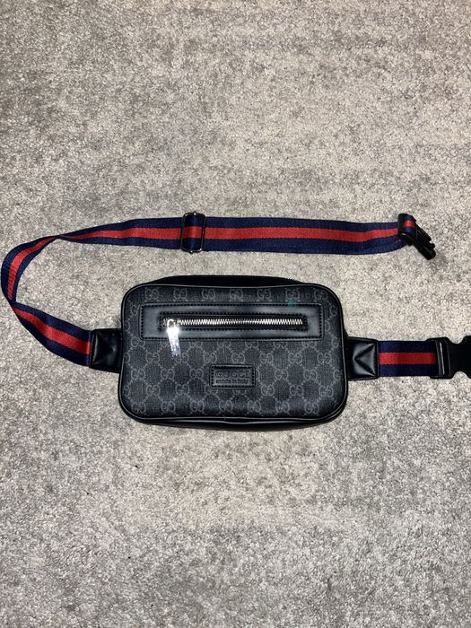 Gucci GG Supreme Black Bag