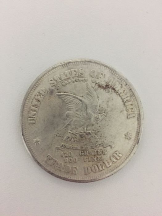 Moneda veche Trade Dolar 1873