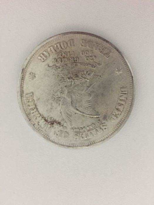 Moneda veche Trade Dolar 1873
