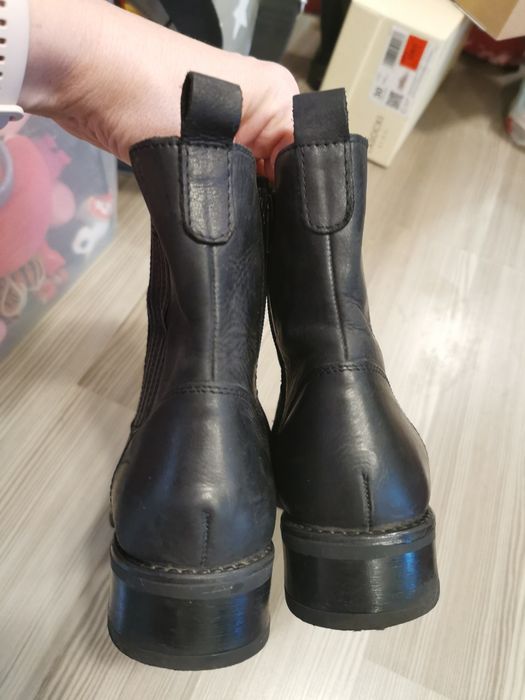 Vând ghete military toamna/primăvara  piele dama mărimea 39