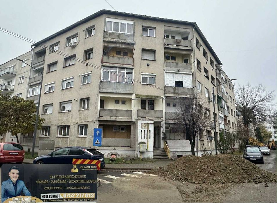 Apartament 3 camere + 2 băi | 2 balcoane | De renovat | Cartier MV1