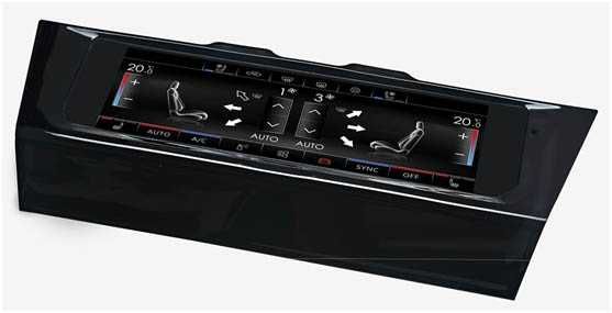 Climatronic full toucscheen LCD IPS 6,9 inchi VW Passat  Golf7 MQB