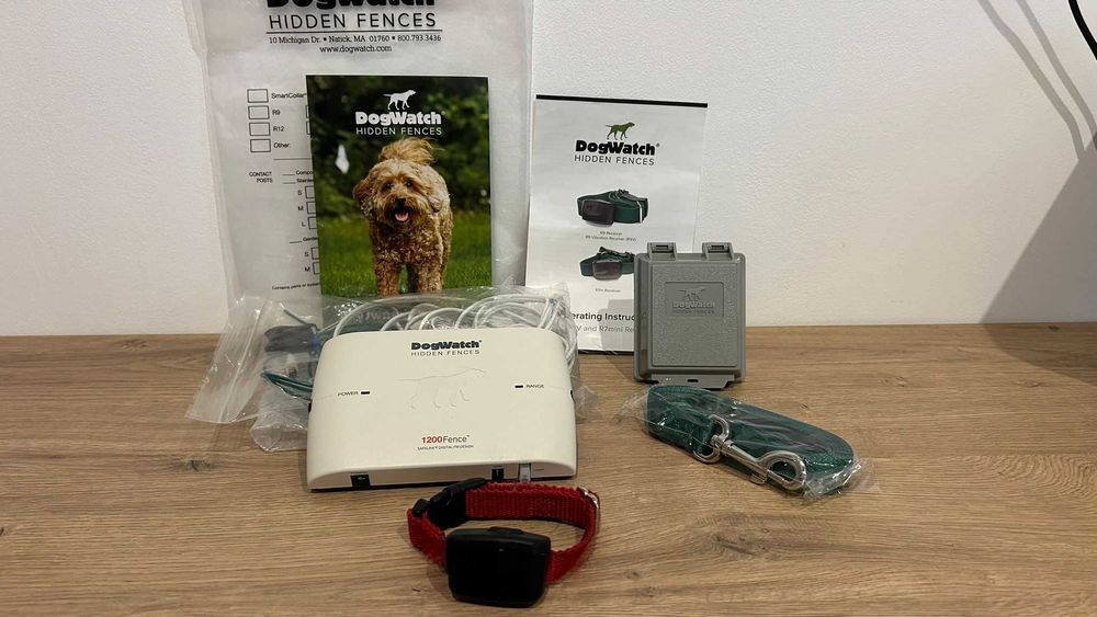 Sistem gard invizibil DogWatch PT4/R7 Mini pentru câini și pisici mici