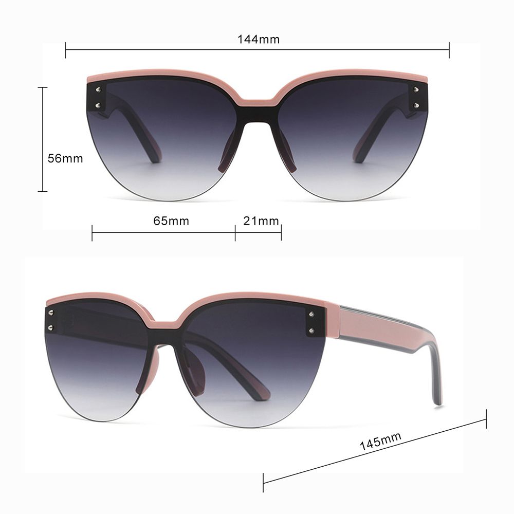 Ochelari de Soare pentru Femei - Techsuit (6506) - Pink / Grey