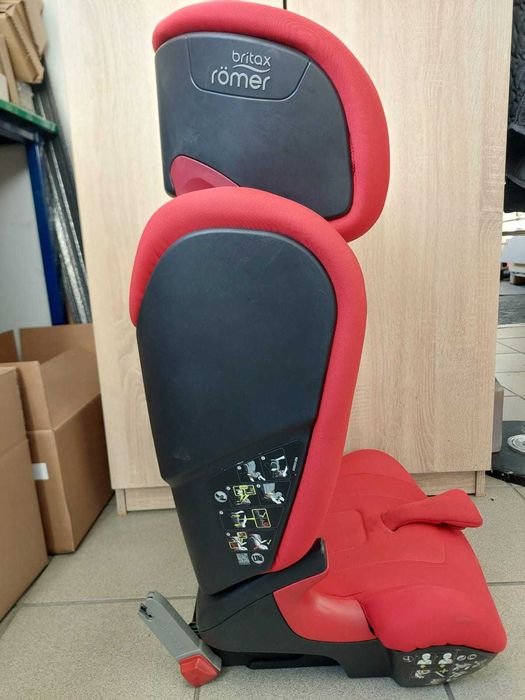 Scaun auto BRITAX ROMER KIDFIX2 R, Isofix, 15 - 36kg, rosu