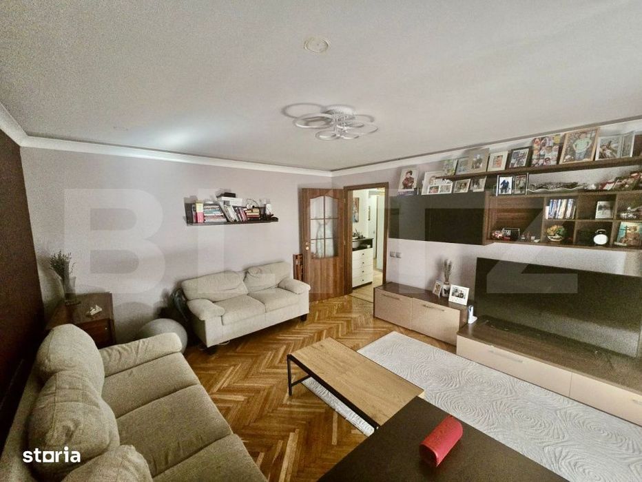 Apartament decomandat, 4 camere, 80mp, zona Parcul Puskin