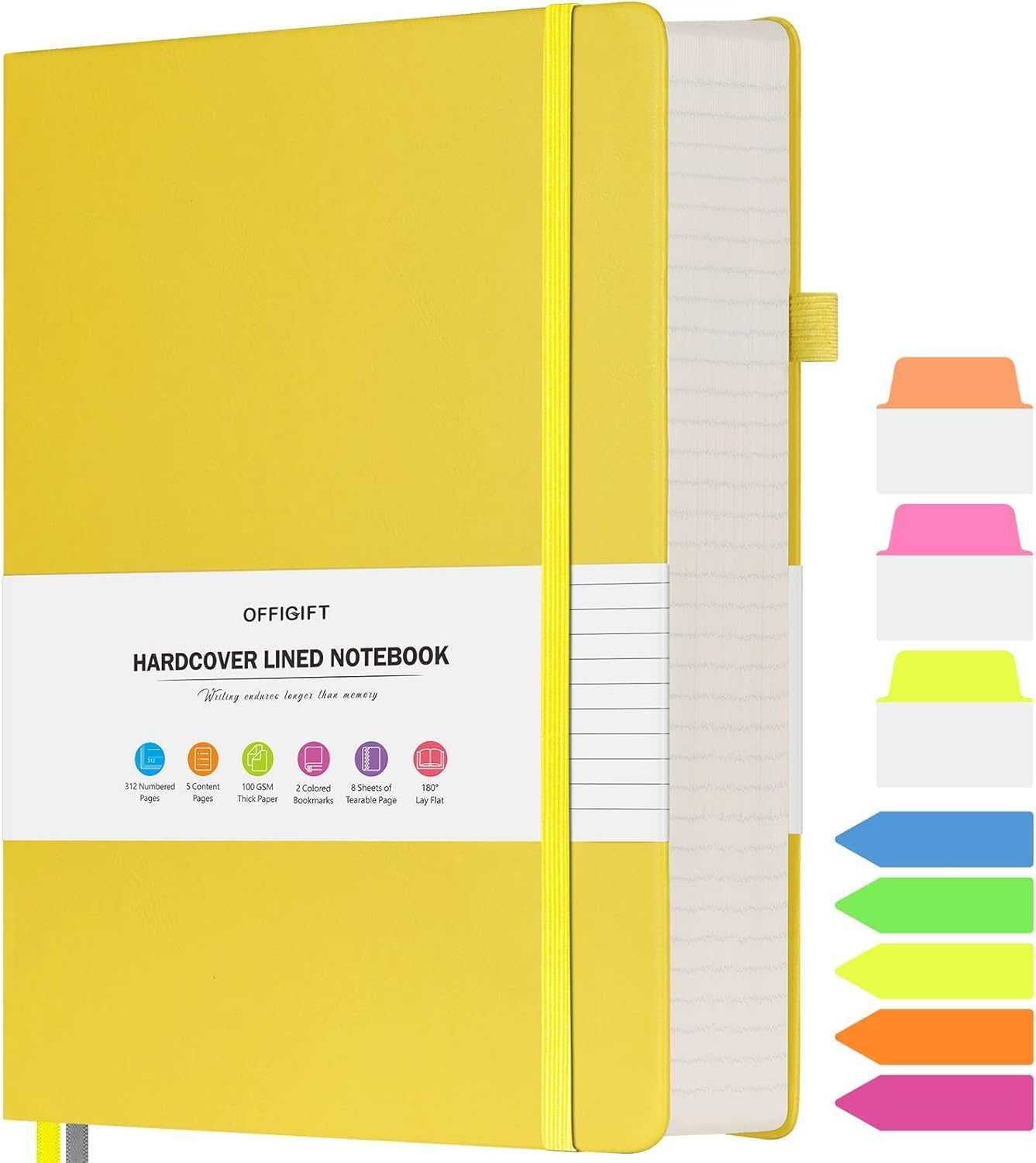 Offigift hardcover lined notebook Бележник с редове