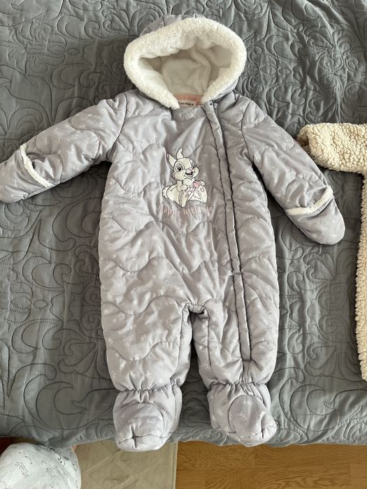 Vand combinezon iarna pentru fetite bebelusi