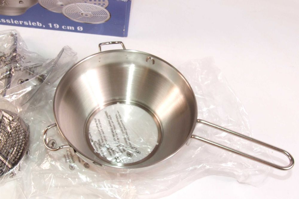 STORCATOR rosii, RAZATOR legume, PASATOR, inox, Made in Germany, NOU