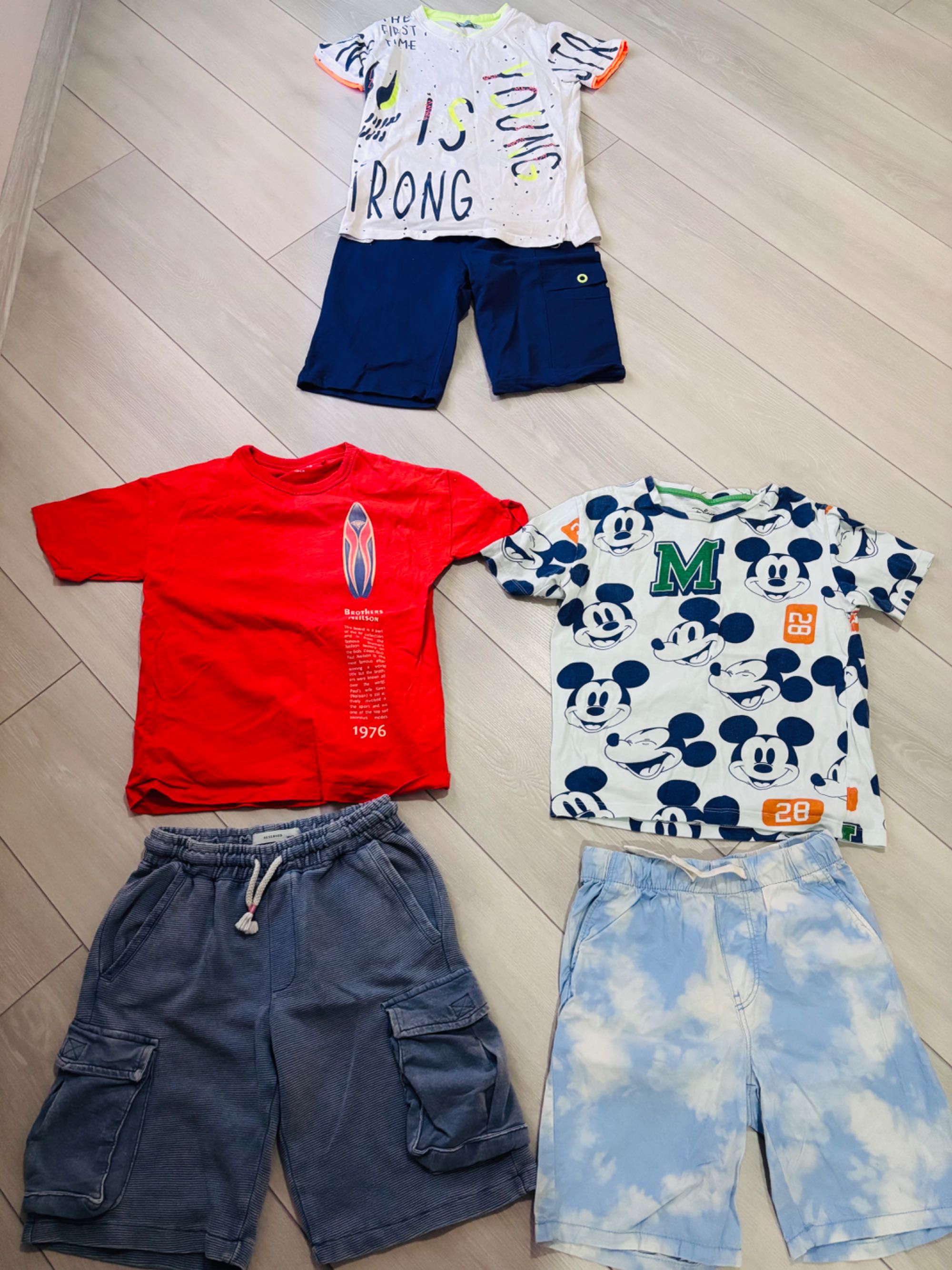 голям сет 136-140 см zara hm next