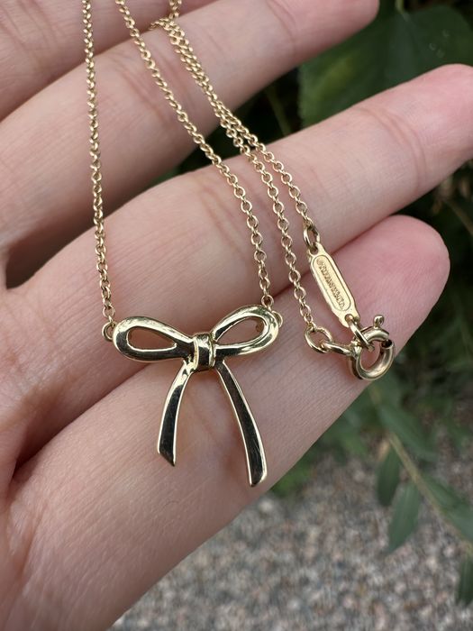 Золотое ожерелье Tiffany & Co. Оригинал