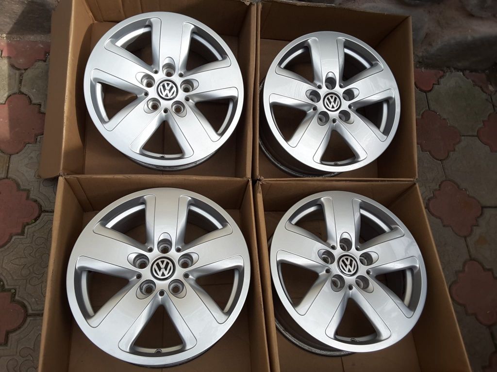 jante aliaj 16; 5x112;Vw Passat b5,b6,b7,b8,Golf 5,6,7,Caddy,Touran