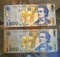 Bancnote 1000lei Mihai Eminescu 1998