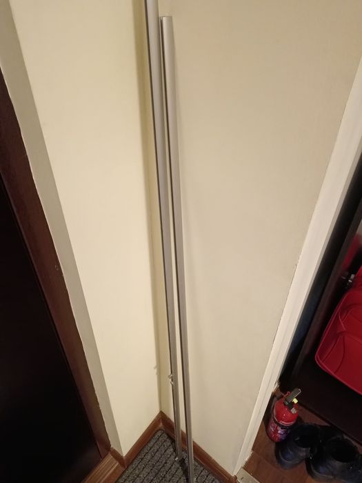 Perdea crem și bej + șină prinderi. 400x240cm