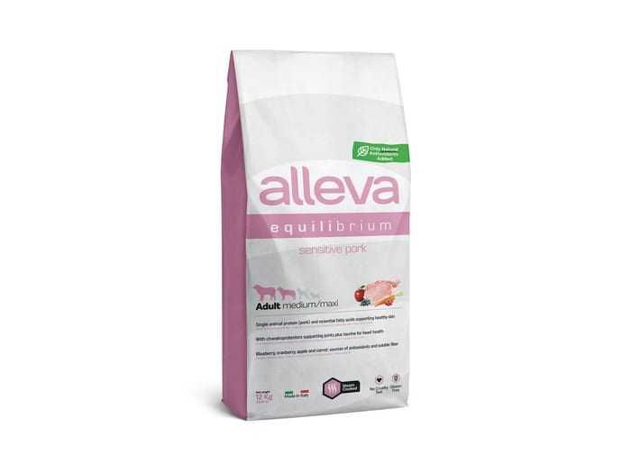 Alleva® Equilibrium (Adult Medium/Maxi) Sensitive Pork 12 kg