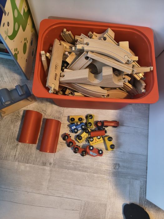Circuit trenuleț lemn IKEA