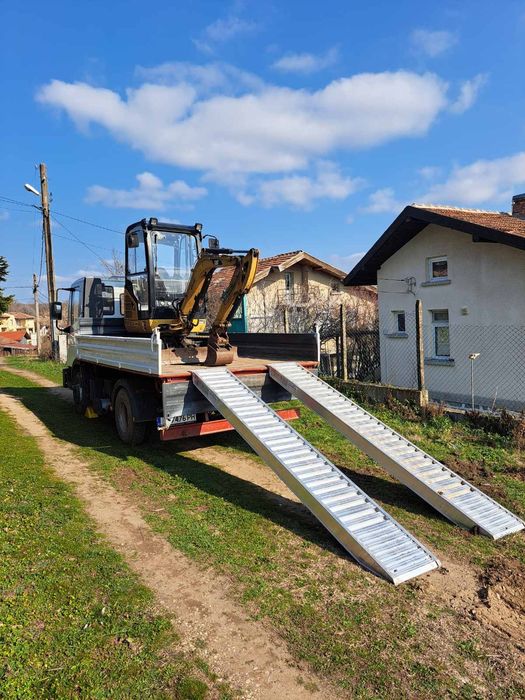 Услуга, услуги с мини багер и самосвал