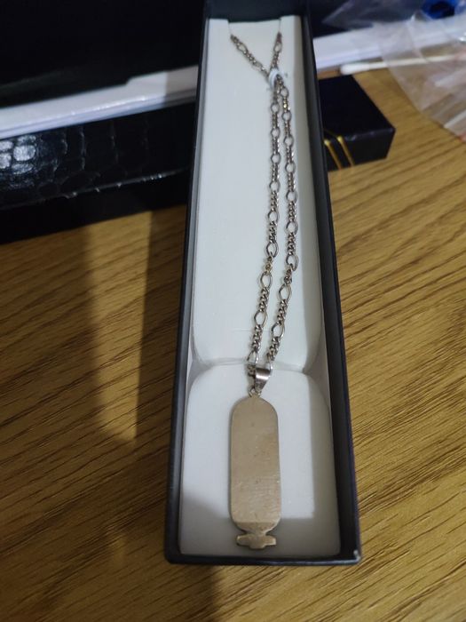 Unisex-Pandantiv tip cartuș egiptean din argint l