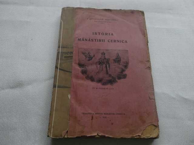 Istoria Manastirii Cernica- carte veche-Athanasie Mironescu