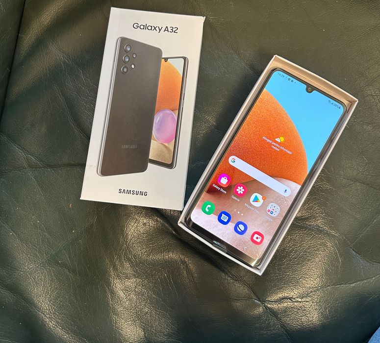 Telefon Samsung Galaxy A32 BLACK , 128GB, 4GB RAM, Dual SIM, 5000 mAh,