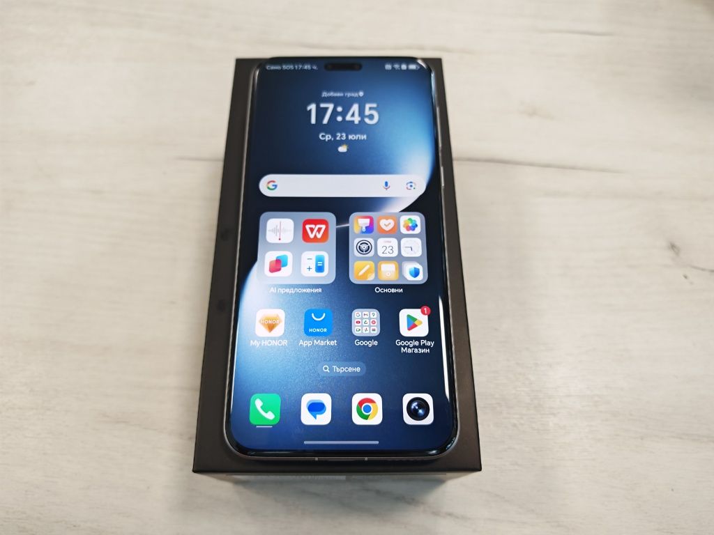 Като нов Honor Magic 7 Pro 12GB RAM 512GB Global