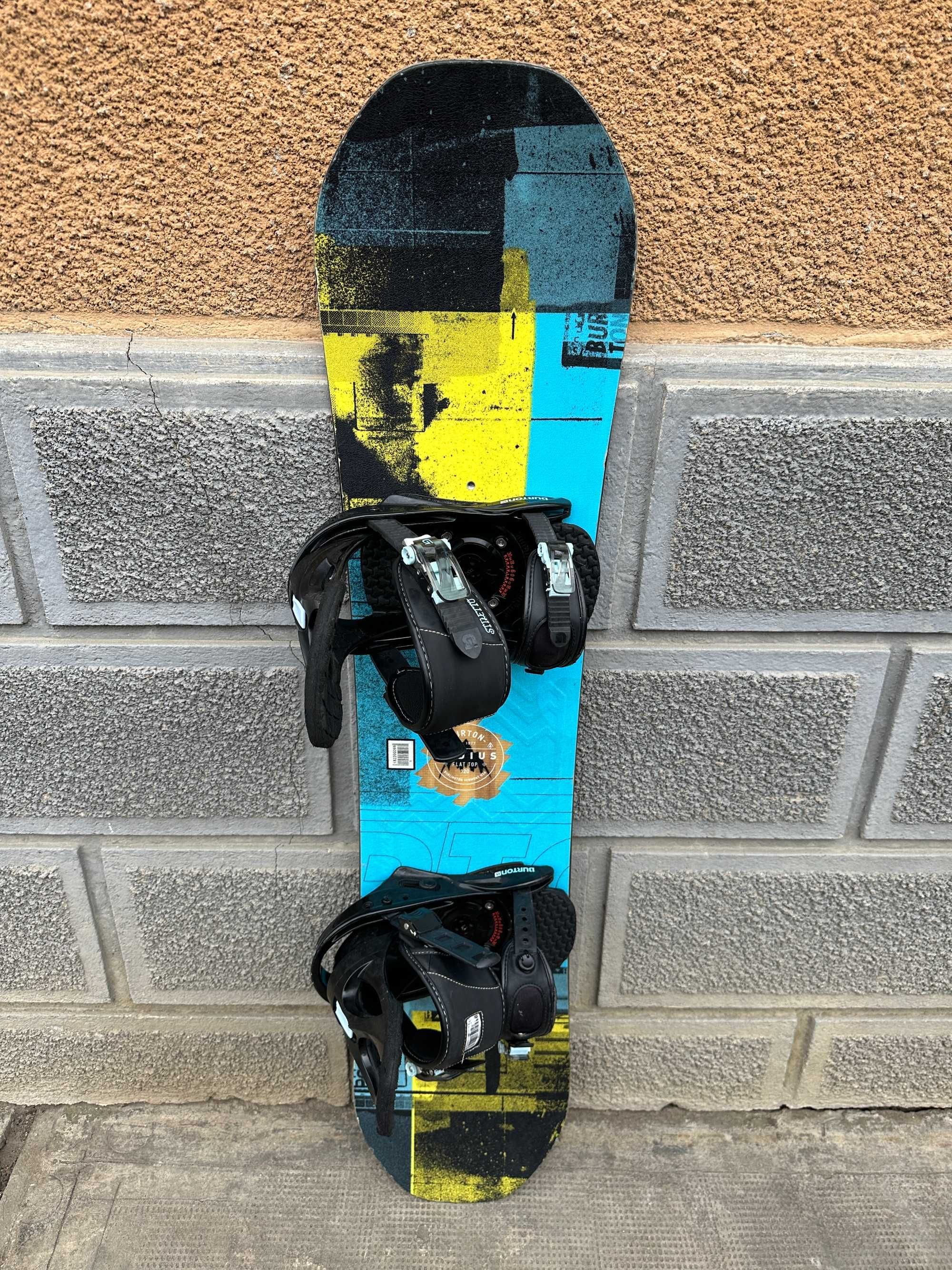 placa snowboard burton radius L120cm