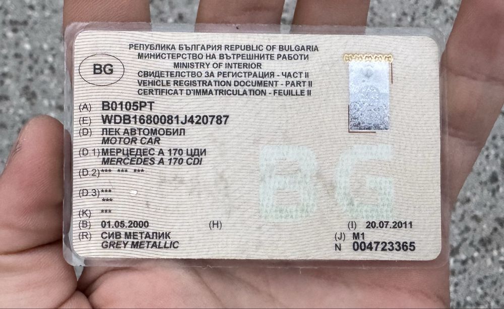 Mercedes A170CDI Автоматик