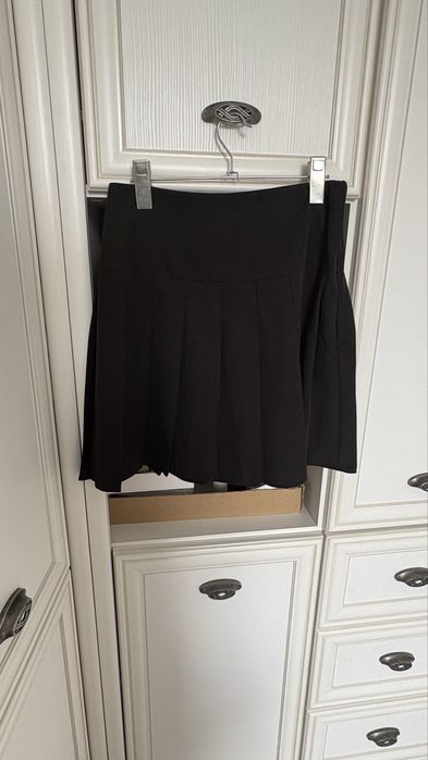 Теннисная юбка черная