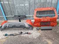 Dacia Duster, airbag,врата, броня,полуоска маска