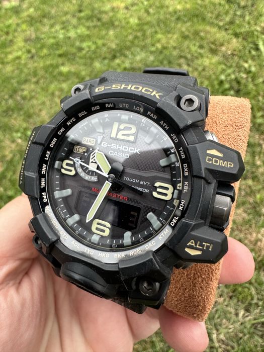 Casio G-Shock Mudmaster GWG-1000 1A Tough Solar 56mm