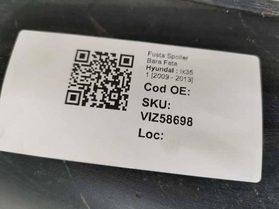 Хюндай Ай Икс 35 / Hyundai ix35 Оригинален преден спойлер/предна броня
