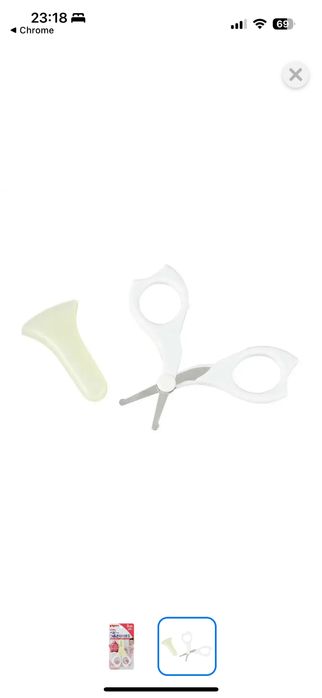 Новые детские ножницы 3+ m