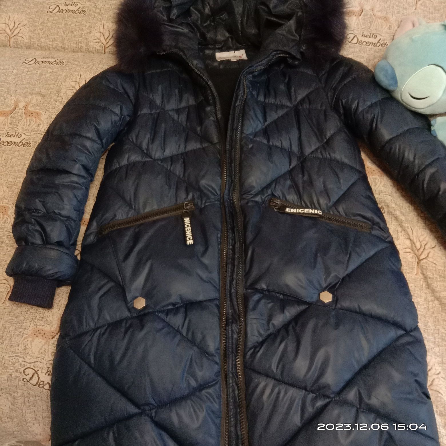 Куртка зима,рост 150
