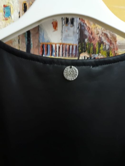 Rochie BSB Collection L, nouă, imitatie de piele