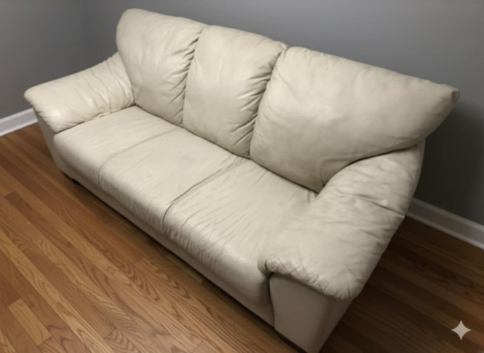 Холна гарнитура- естествена кожа