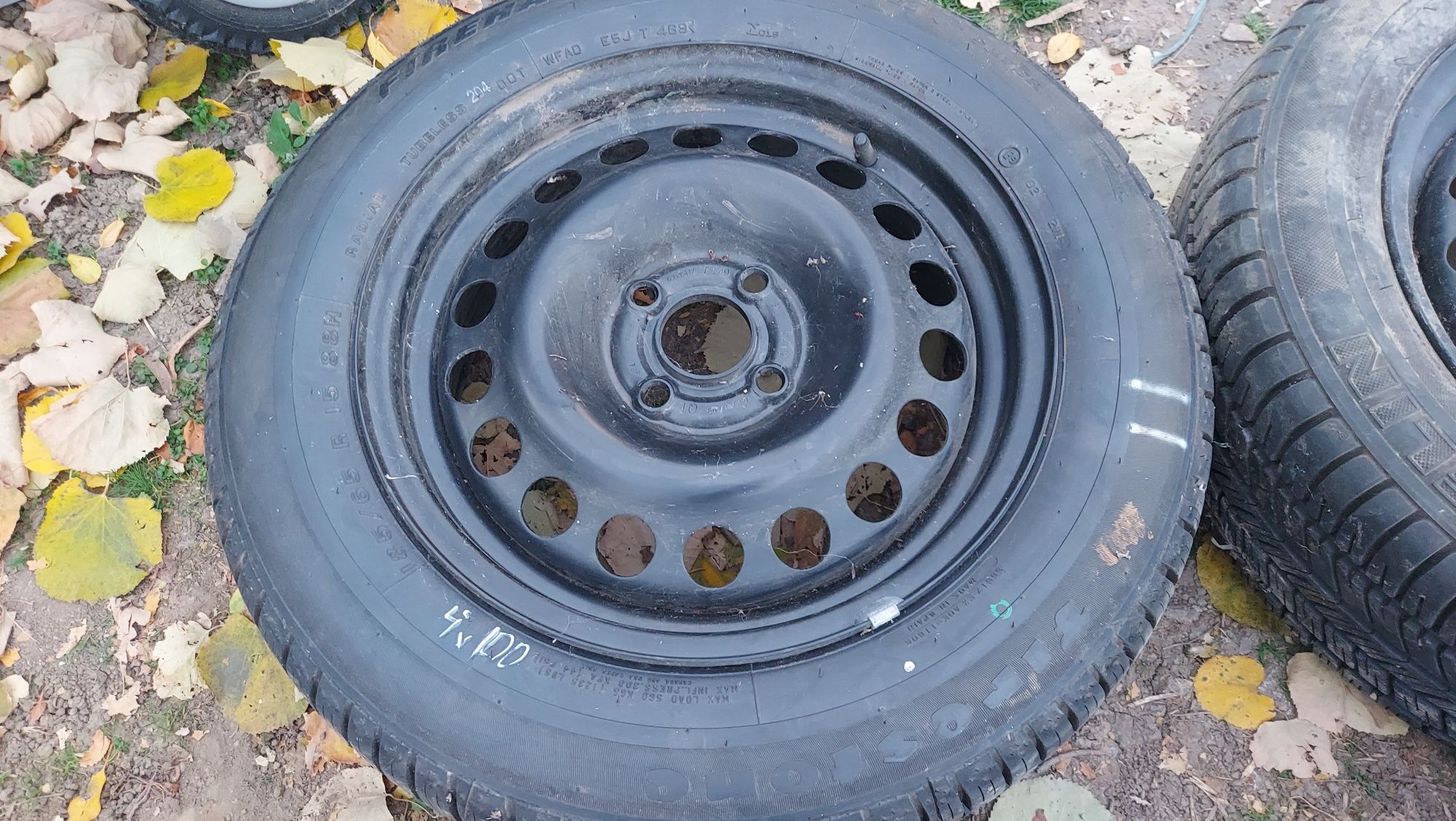 Джанта с гума резервни 4 х 100 R 15, 5 x 100 r 14, 5x 112 r15