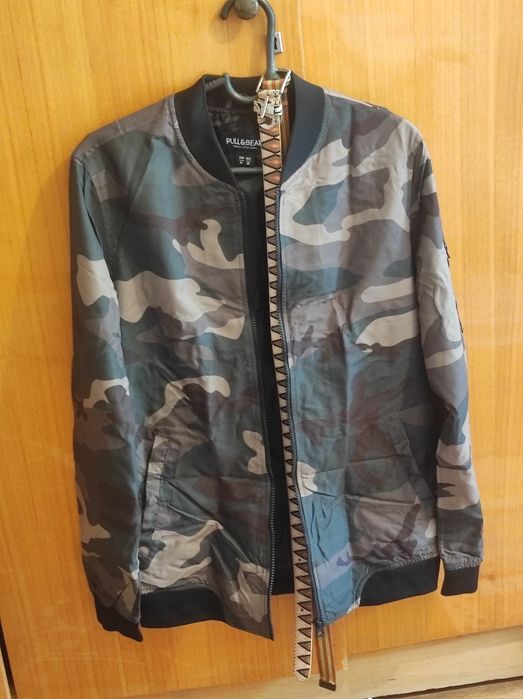 Женский военный ветровка