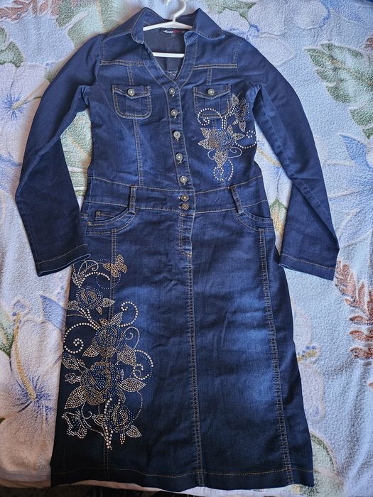 Продам джинсовое турецкое платье
