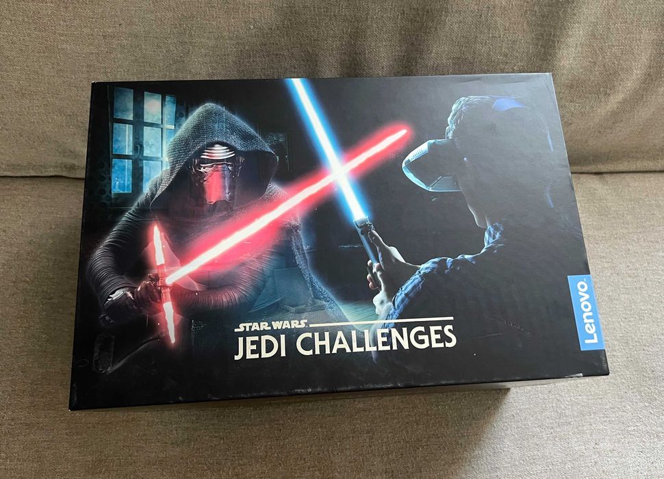 Star Wars Jedi Challenges AR Lenovo Lightsaber Kit rar colecționari