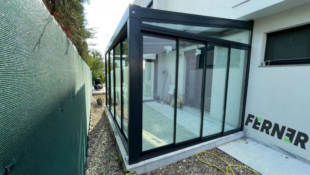 Sisteme Glisante ALUMINIUM si STICLA SECURIZATA-PT.Terase si Balcoane