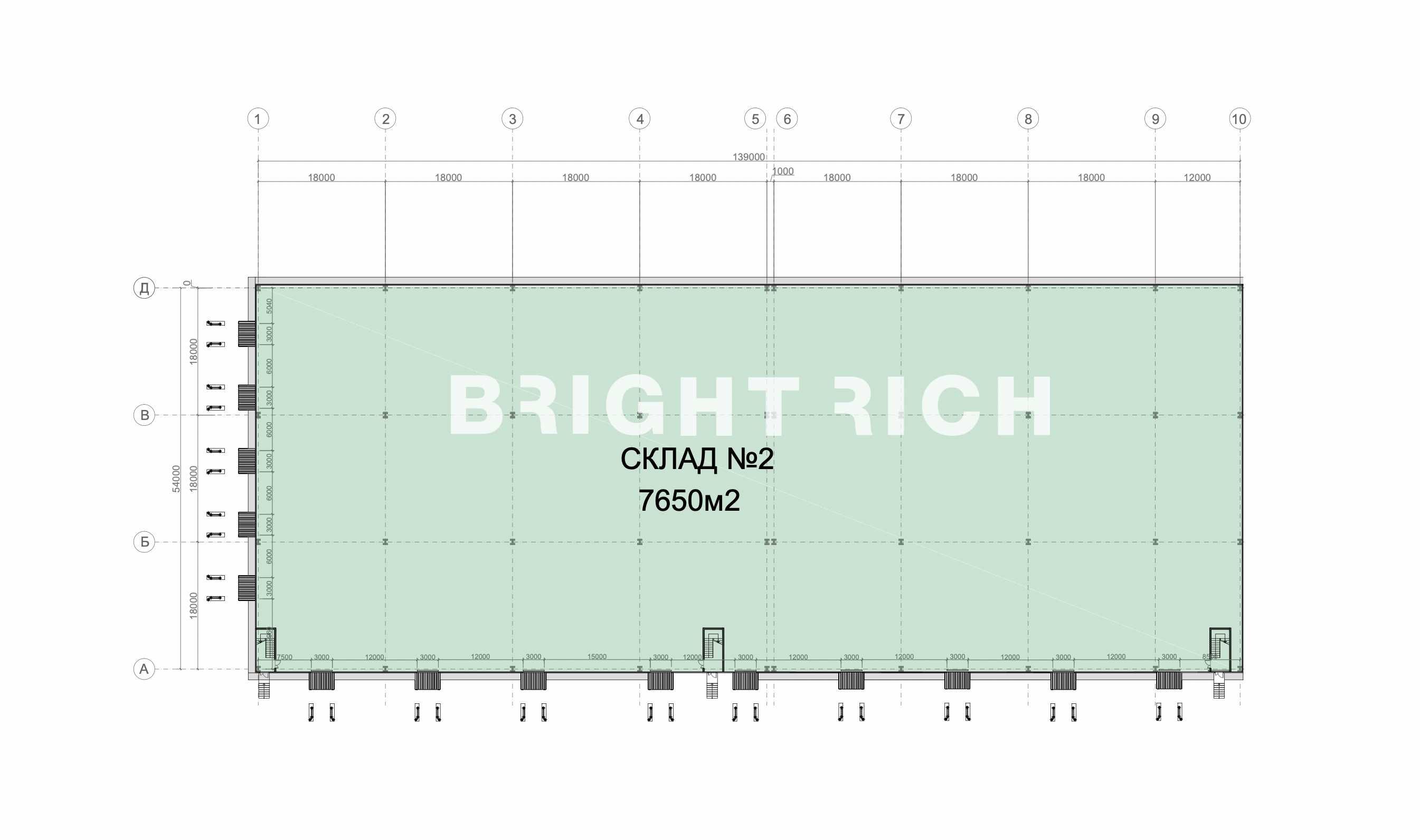 Склад в Карасайском районе - 7650 м²