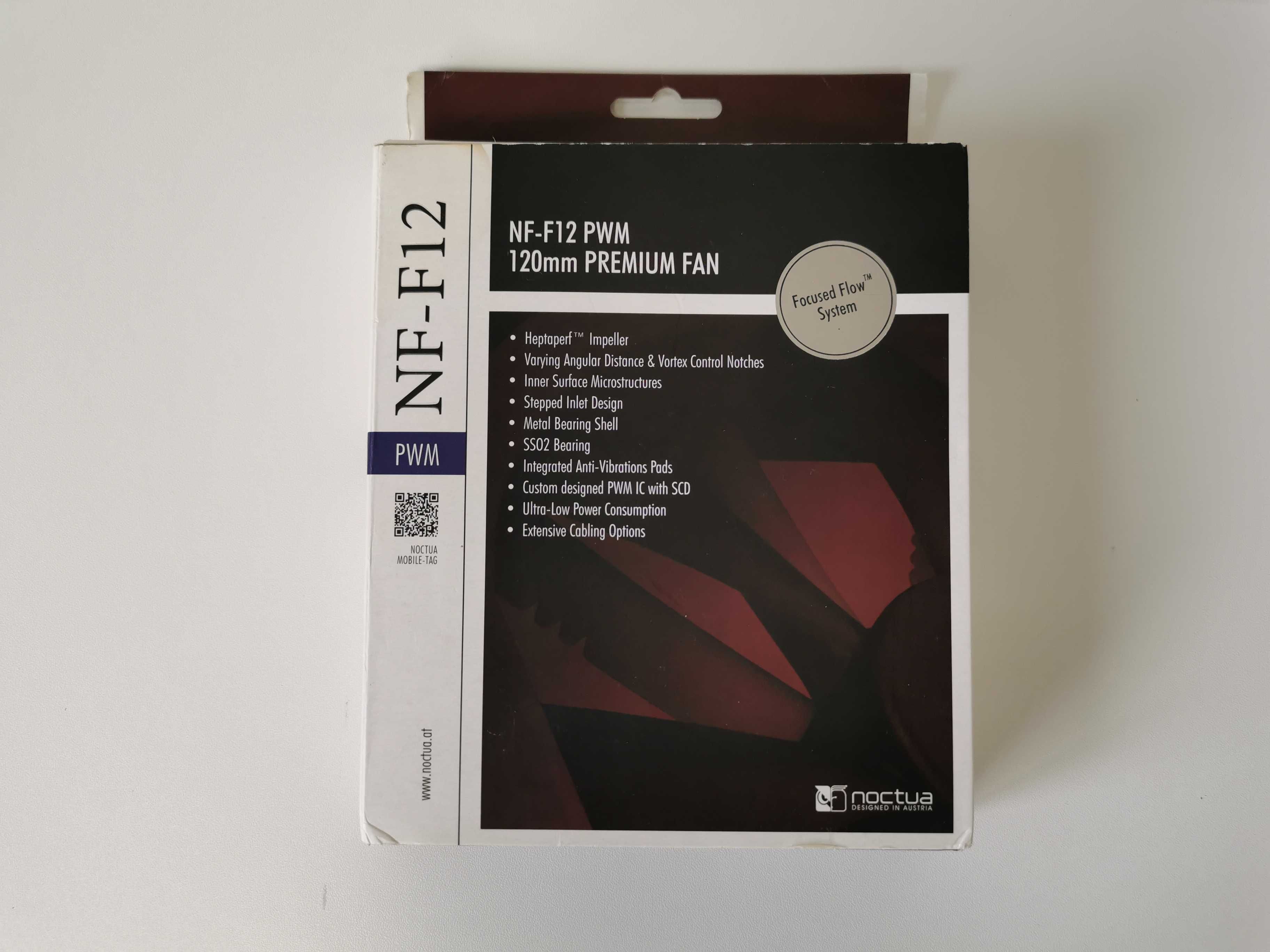 Комплект от три броя вентилатори Noctua NF-F12 PWM и Noctua NF-P12