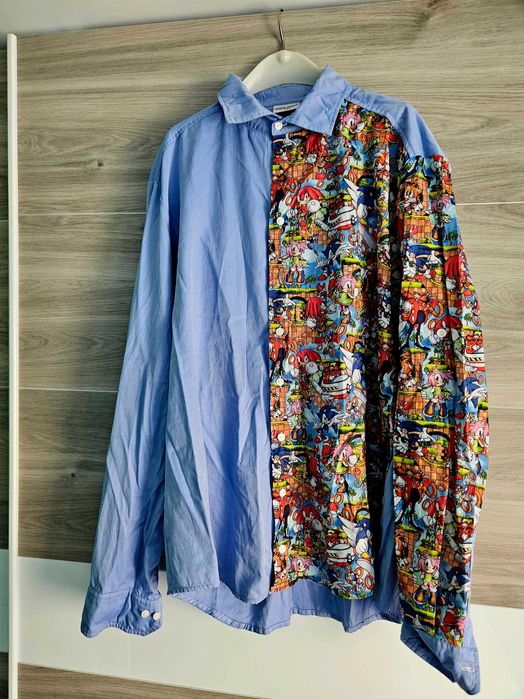 Лот / комплект ризи Соник цялото семейство-мама М,баща 2XL,дете 122