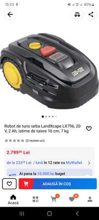 Robot de tuns iarba Landxcape lx796