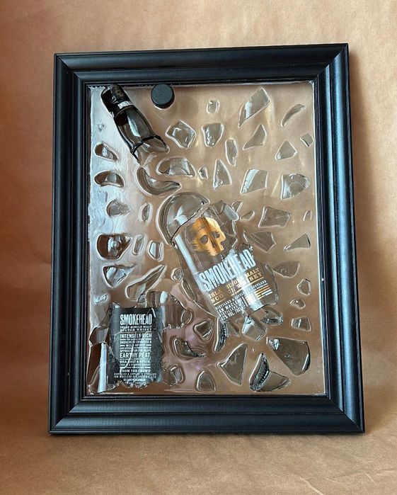 Tablou decorativ unicat din rasina epoxidica
