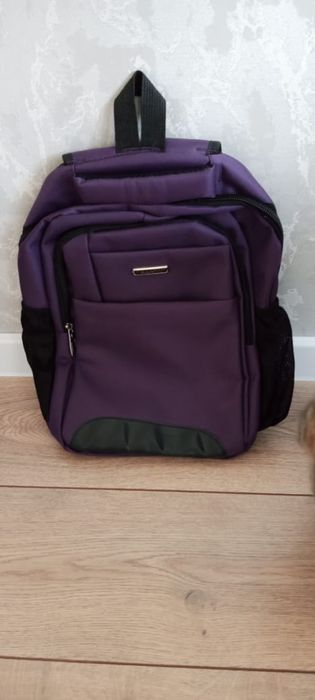 Сумка рюкзак фиолетовая