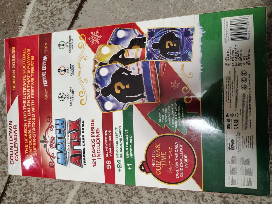 Match attax Countdown Calendar 25/26