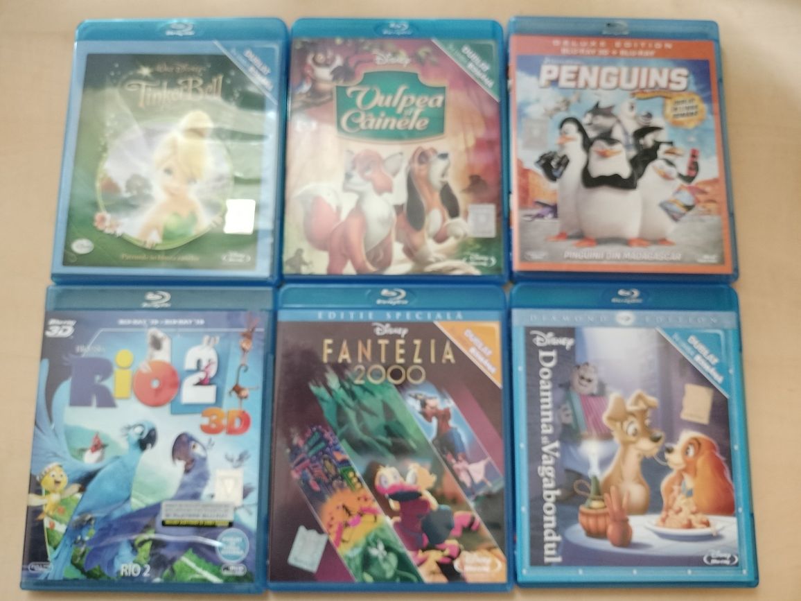 Blu-ray DISNEY originale, editiile Romania