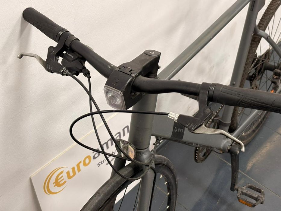 Bicicleta Elops Speed 900 - Shimano Altus, frane pe disc, 8 -A-